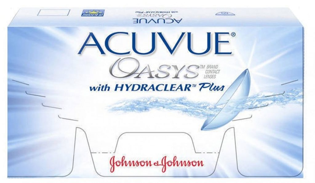 Acuvue Oasys Contact Lenses 6 pack.