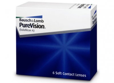 Bausch & Lomb - PureVision Contact Lenses 6pk